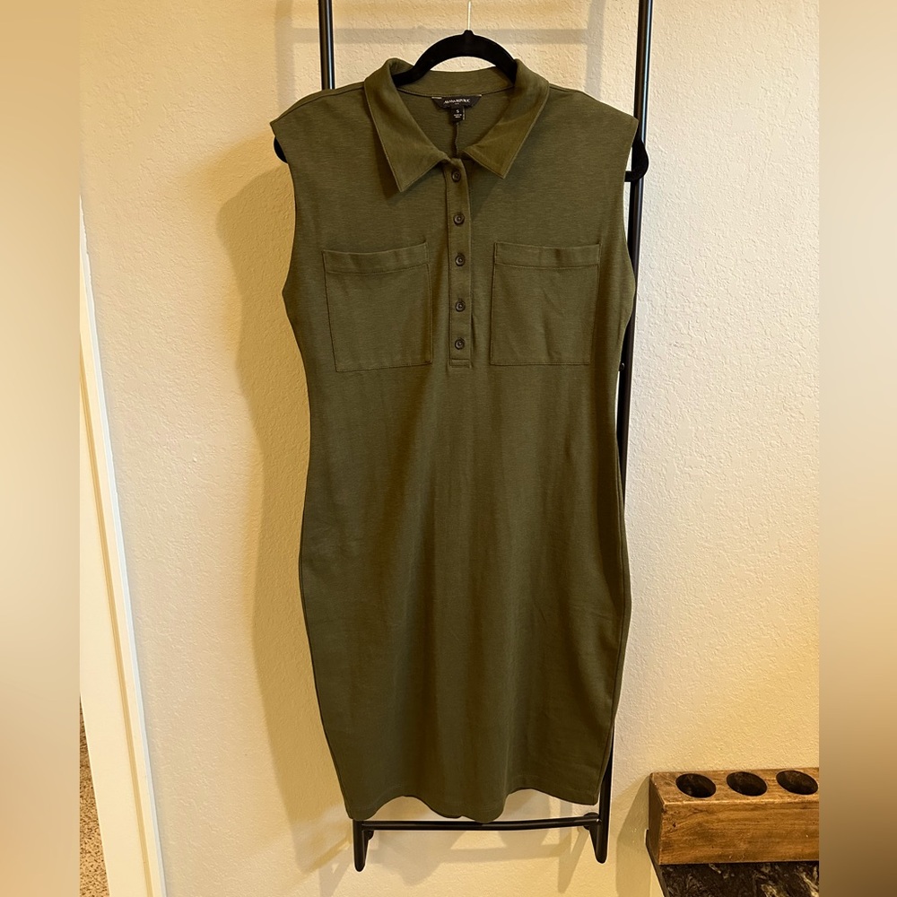 Banana Republic Cotton Shirt Dress
